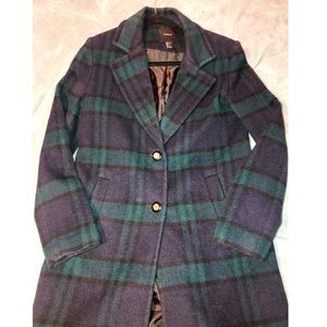 Green Forever 21 Pea Coat